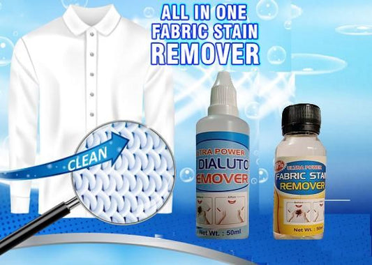 All in One Fabric Stain Remover 100ml (Pack of 2 Bottle 50ml Each)